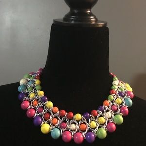 Multi-Color Bead Necklace